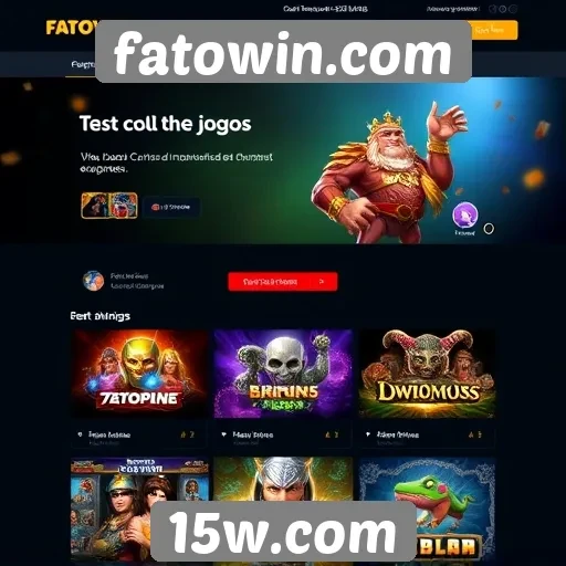 Comparativo entre fatowin.com e outros sites de jogos