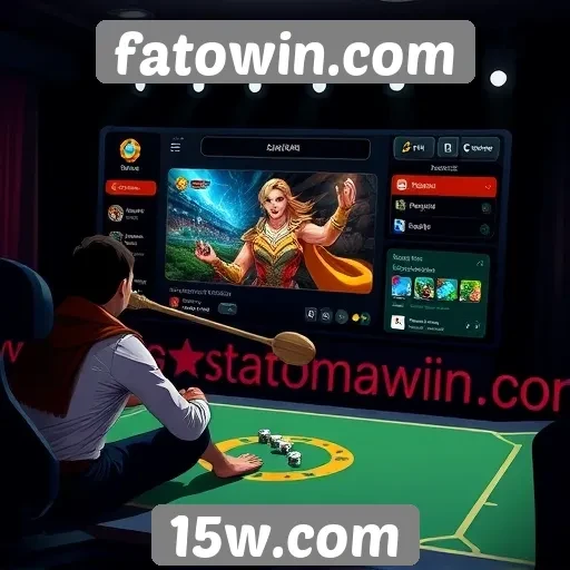 Análise da interface do usuário em fatowin.com